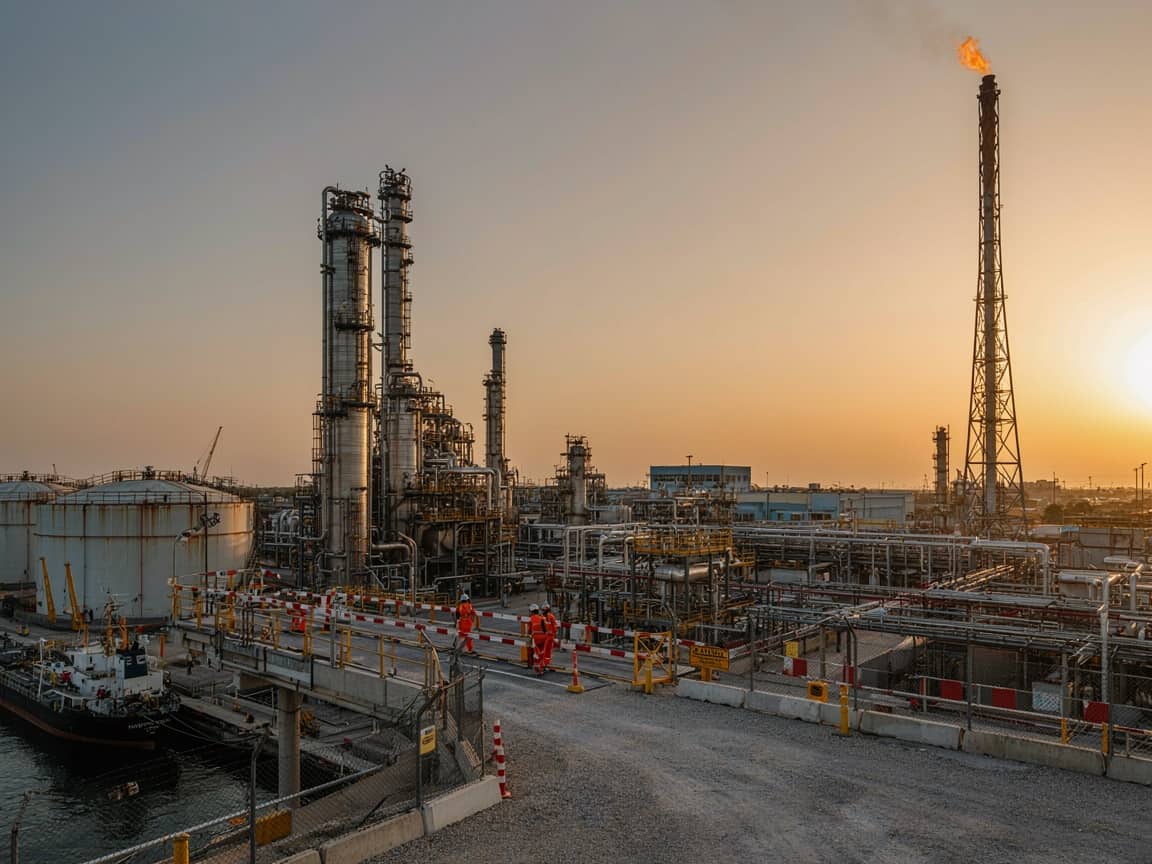 Барьеры искрозащиты для нефтеперерабатывающих и портовых объектов под Санкт-Петербургом