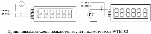 Счетчик моточасов WTM-02 купить в интернет-магазине ООО «НТК Приборэнерго»