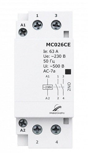 Контактор модульный MC026CE купить в интернет-магазине ООО «НТК Приборэнерго»