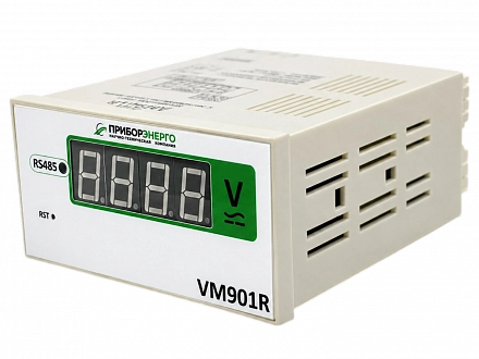 Индикатор напряжения цифровой с интерфейсом связи RS485 VM901R купить в интернет-магазине ООО «НТК Приборэнерго»