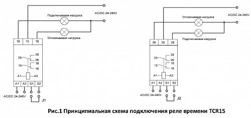 Реле времени циклическое TCR15 купить в интернет-магазине ООО «НТК Приборэнерго»