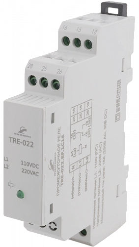 Промежуточное реле TRE-022.EF.1C16 купить в интернет-магазине ООО «НТК Приборэнерго»