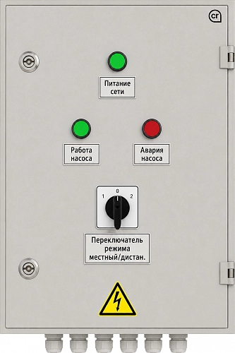 Шкаф управления насосом с частотным преобразователем ШУН-ПЧ-1-1,5 купить в интернет-магазине ООО «НТК Приборэнерго»