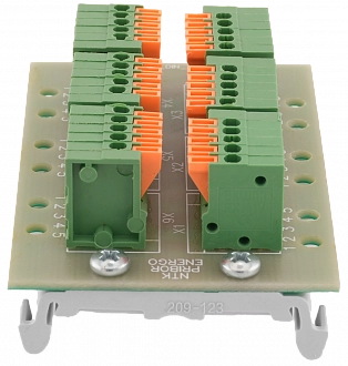 Разветвитель интерфейса RS-485/422 ПР-6 DIN IP00 купить в интернет-магазине ООО «НТК Приборэнерго»