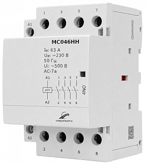 Контактор модульный MC046HH купить в интернет-магазине ООО «НТК Приборэнерго»