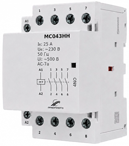 Контактор модульный MC043HH купить в интернет-магазине ООО «НТК Приборэнерго»