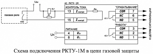 Реле контроля тока утечки РКТУ-1М купить в интернет-магазине ООО «НТК Приборэнерго»
